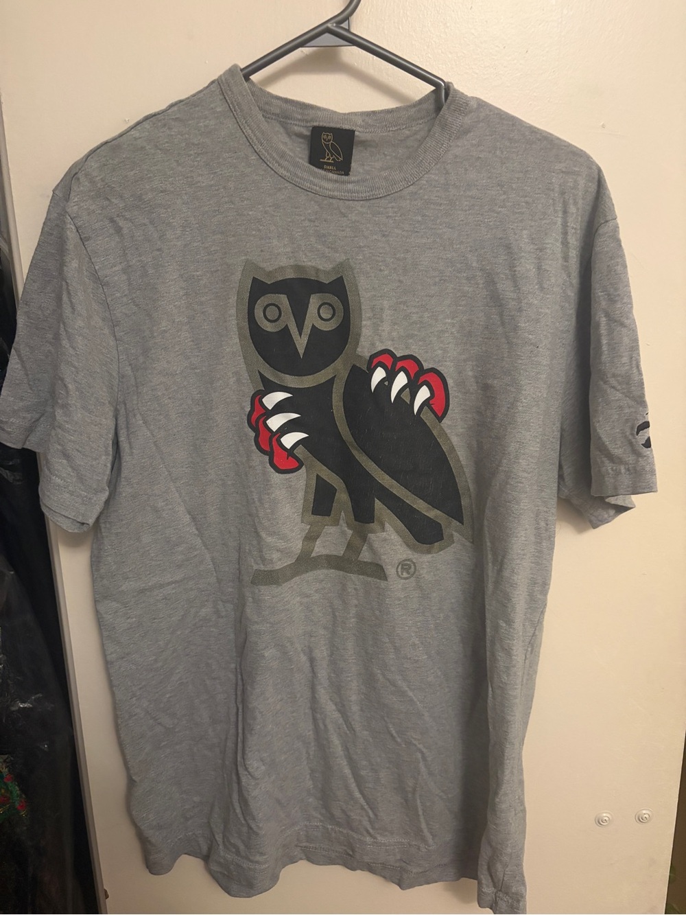 OVO x Raptors  Graphic Tee - Grey - 2021